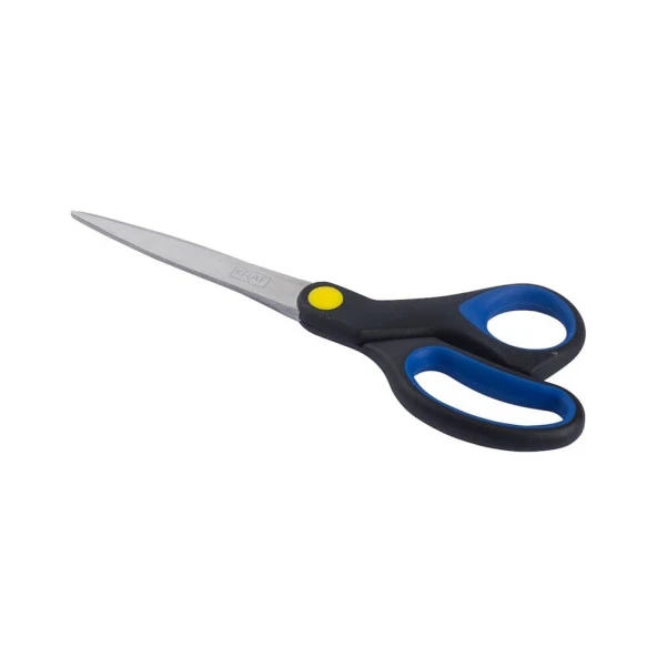 Kraf Kauçuk Saplı Makas 19 cm 715G ürün görseli 1