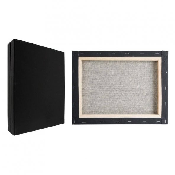 Kraf Siyah Tuval 50x70 cm ürün görseli 1