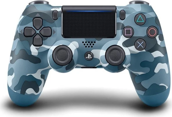 Sony DualShock 4 V2 Mavi Kamuflaj ZCT2 Kablosuz PS4 Oyun Kolu​​​​​​​ ürün görseli 1