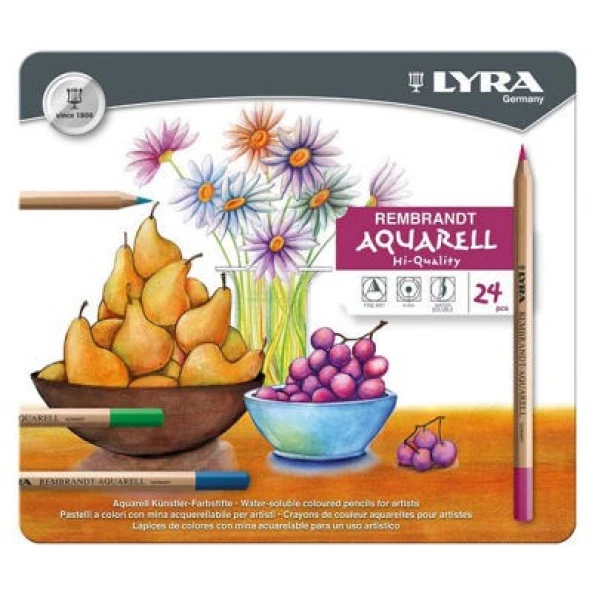 Lyra Rembrandt Aquarell Boya 24 Renk ürün görseli 1
