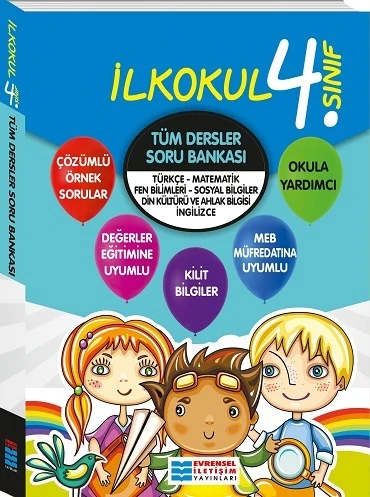 Evrensel İletişim 4. Sınıf Tüm Dersler Soru Bankası ürün görseli 1