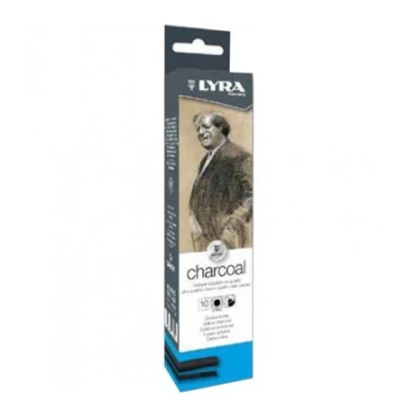 Lyra Charcoal Doğal Kömür Karışık 10lu Kutu L5551100 ürün görseli 1