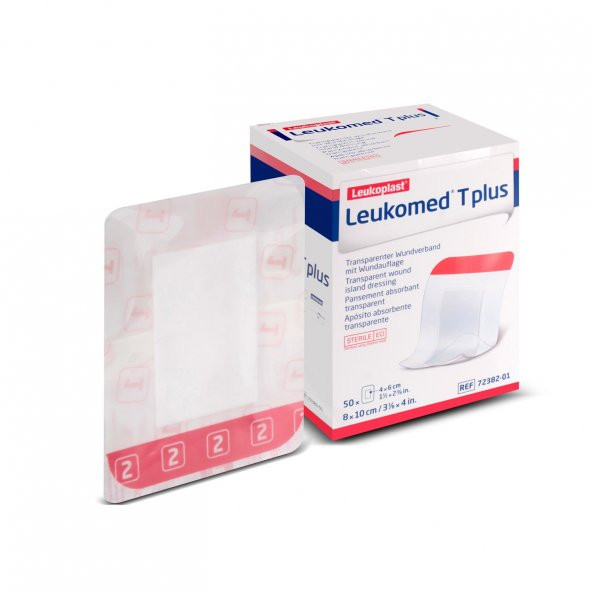 Leukomed T Plus Steril Yara Pansuman Pedi 8x10 cm 50 Adet ürün görseli 1