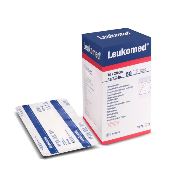 Bsn Leukomed  Pedli Nonwoven Yara Örtüsü 10cm x 20cm 50'li ürün görseli 1