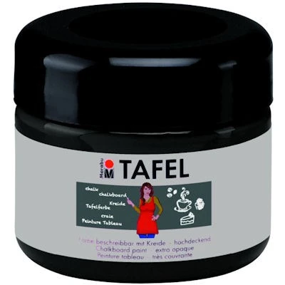 Marabu Tafel Kara Tahta Boyası 225 ml. SİYAH ürün görseli 1