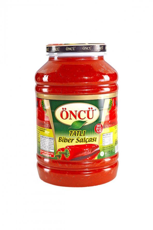 Öncü 4.300gr Tatlı Biber Salçası ürün görseli 1