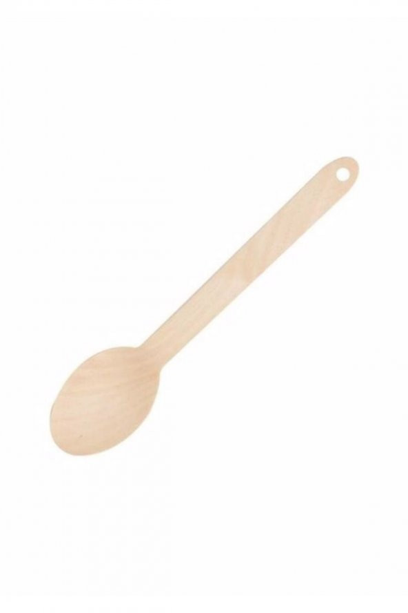 25 Cm Hakiki Tahta Kaşık, Tahta Yemek Kaşığı, Tahta Kaşık ürün görseli 1