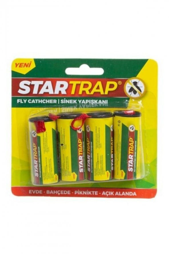 Startrap 4lü Sinek Yapışkanı Bx24 ürün görseli 1