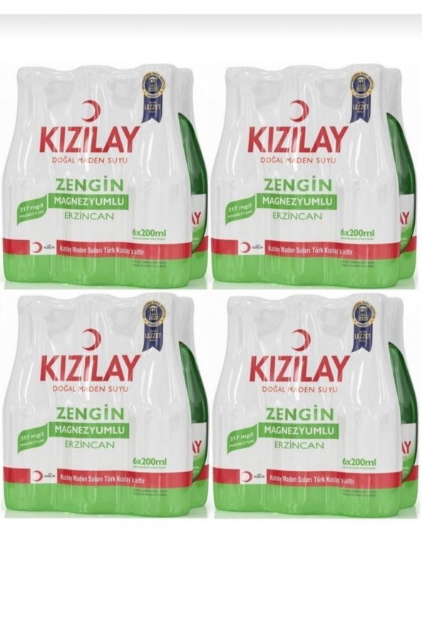 Kızılay Maden Suyu Erzincan 200 ml x 24 ürün görseli 1