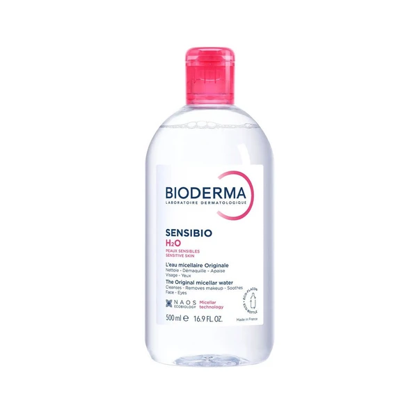 Bioderma Sensibio H2O Micellar Makyaj Temizleme Suyu 500 ml ürün görseli 1