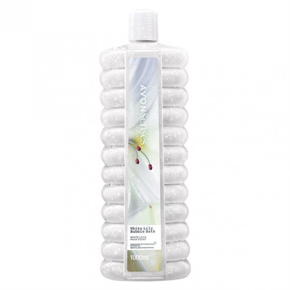 Avon Senses White Lily Banyo Köpüğü 1000 ml ürün görseli 1