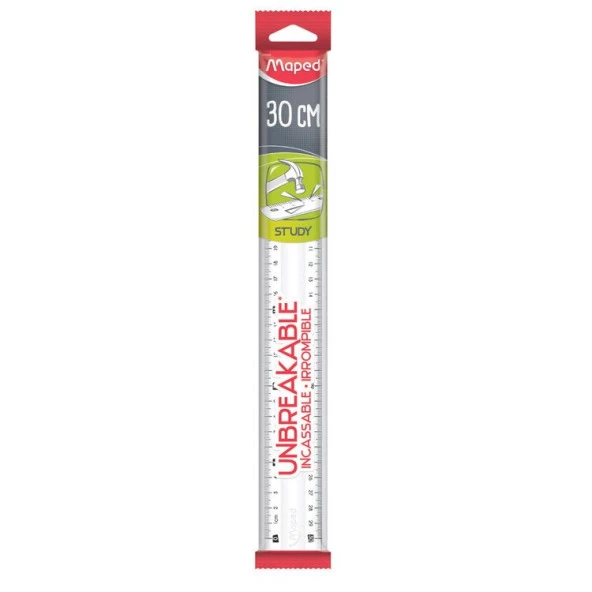 Maped Kırılmaz Cetvel 30 cm 245620 ürün görseli 1