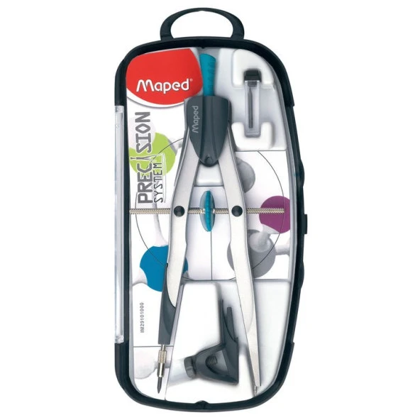 Maped Precision System Hassas Ayarlı Pergel Kalem Adaptörlü 291010 ürün görseli 1