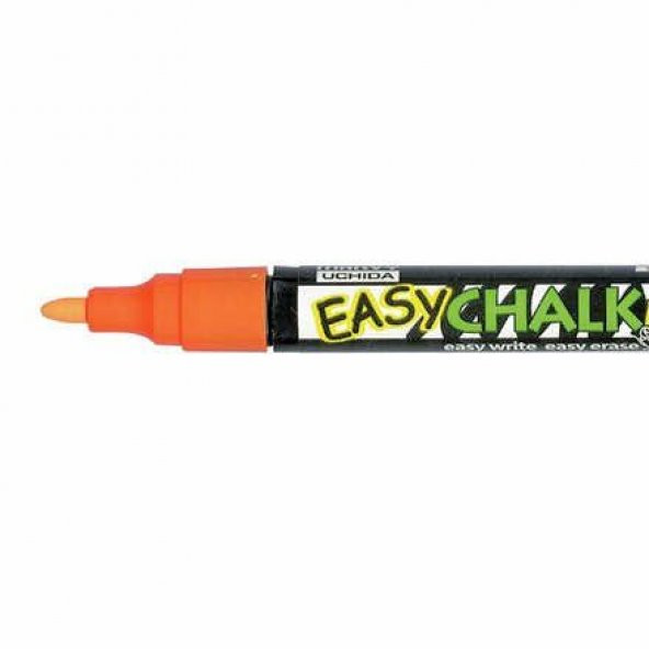 Marvy Easy Chalk Marker Sıvı Tebeşir Kalemi FOSFORLU TURUNCU ürün görseli 1