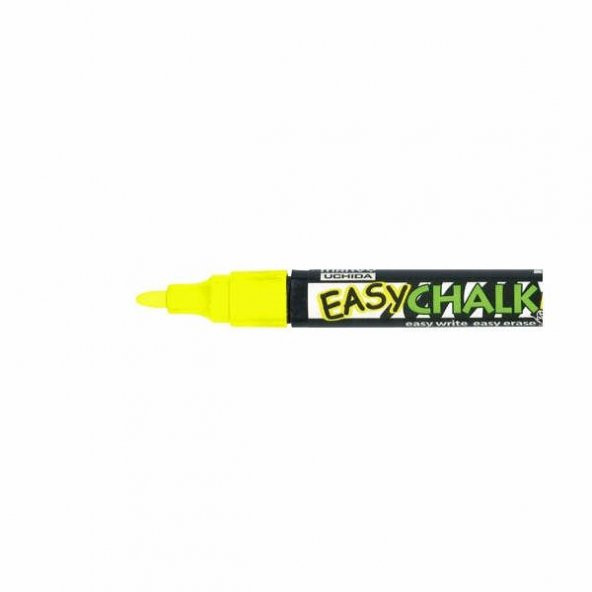 Marvy Easy Chalk Marker Sıvı Tebeşir Kalemi FOSFORLU SARI ürün görseli 1