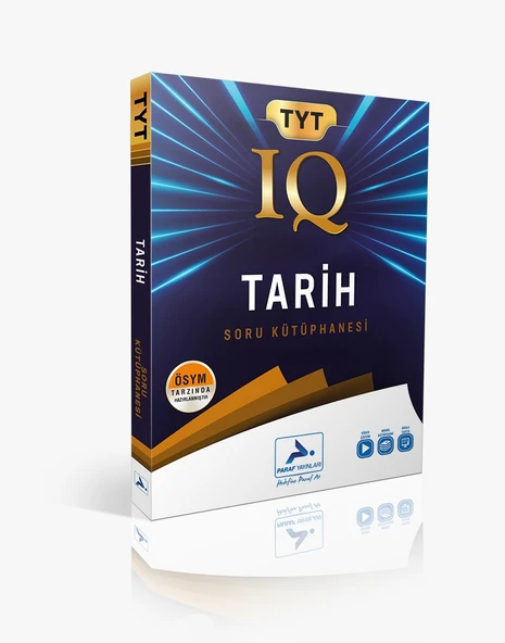 Paraf Yayınları TYT Tarih IQ Soru Kütüphanesi ürün görseli 1