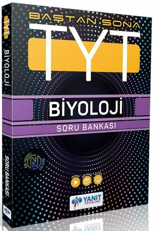 Yanıt Yayınları TYT Baştan Sona Biyoloji Soru Bankası ürün görseli 1