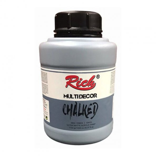 Rich Multi Decor Chalked Akrilik Boya 1250 cc 4604 ONIX ürün görseli 1