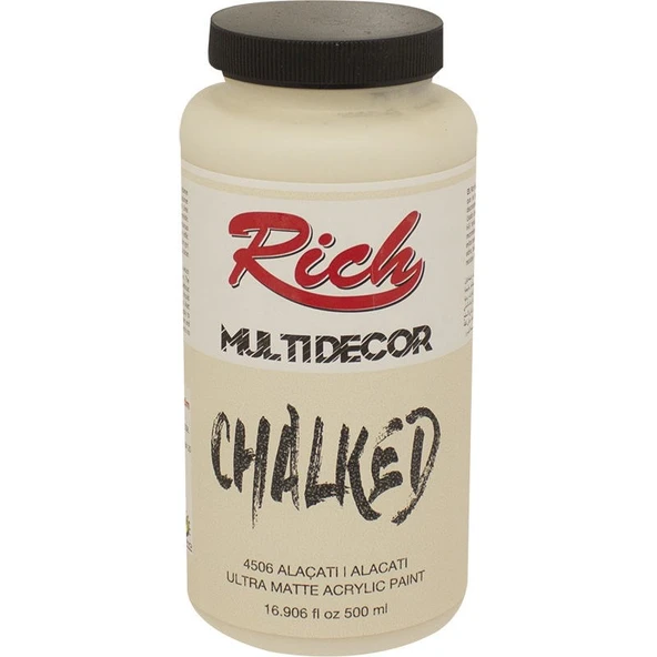 Rich Multi Decor Chalked Akrilik Boya 500 cc. 4506 ALAÇATI ürün görseli 1