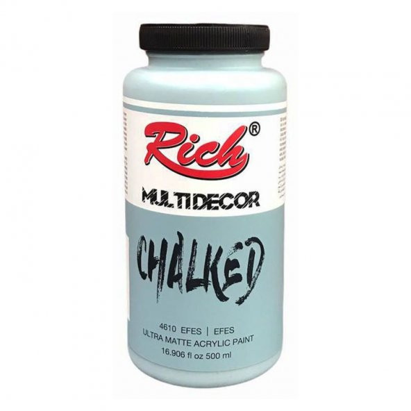 Rich Multi Decor Chalked Akrilik Boya 500 cc. 4610 EFES ürün görseli 1
