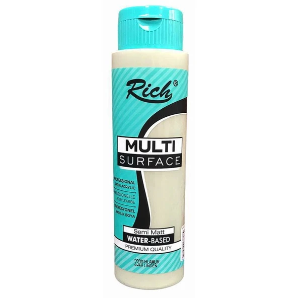 Rich Multi Surface Her Yüzey İçin Akrilik Boya 500 cc. 2320 IHLAMUR ürün görseli 1