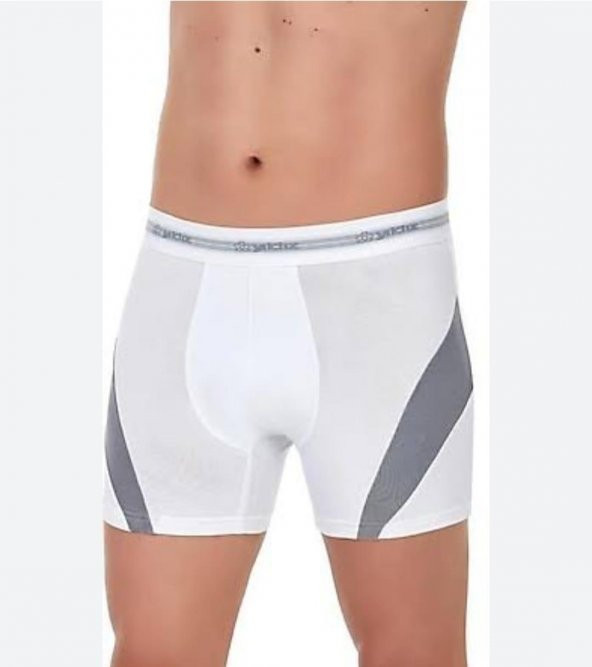 YILDIZ 115 ERKEK BEYAZ COMFORT MODAL BOXER 6 ADET ürün görseli 1