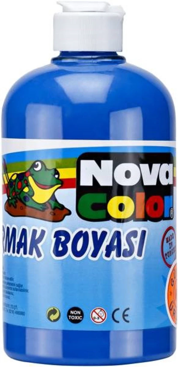 Nova Color Parmak Boyası 500 gr. MAVİ ürün görseli 1