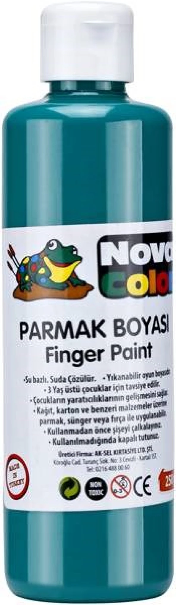 Nova Color Parmak Boyası 250 gr. YEŞİL ürün görseli 1