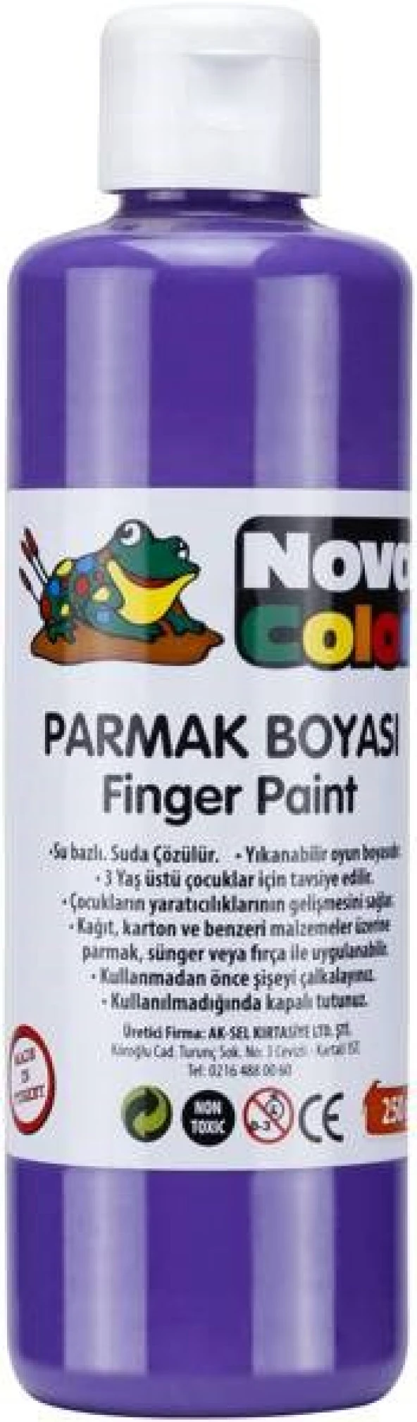 Nova Color Parmak Boyası 250 gr. MOR ürün görseli 1