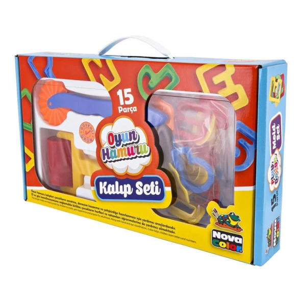Nova Color Oyun Hamuru Modelleme ve Kalıp Seti ürün görseli 1