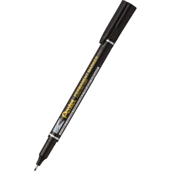 Pentel NF450 Marcador Permanent Markör Ekstra İnce Uç Siyah NF450-A ürün görseli 1
