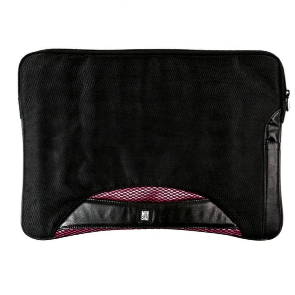 Minbag Billy Siyah Laptop Çantası Pembe Detaylı ürün görseli 1