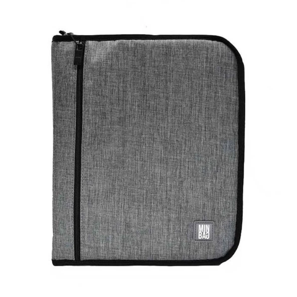 Minbag Flexible Laptop ve Tablet Çantası 13 Inch GRİ ürün görseli 1