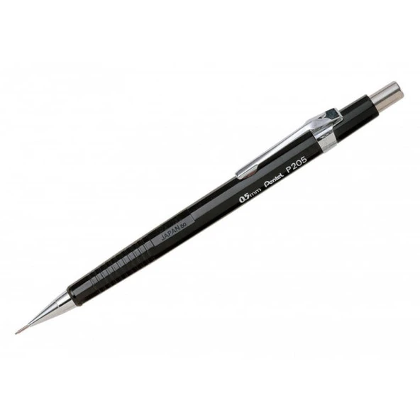 Pentel P205 Versatil Kalem 0.5 mm Siyah P205-A ürün görseli 1