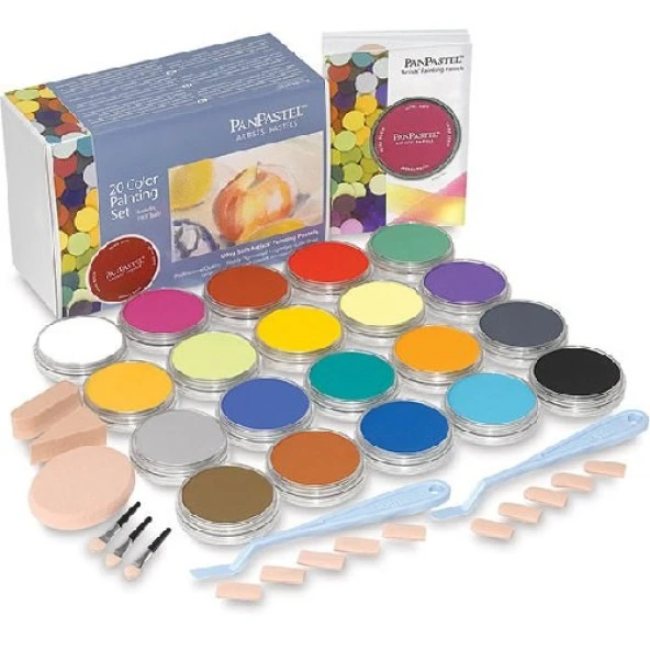 PanPastel Ultra Soft Pastel Boya Painting Set 20 Renk ürün görseli 1