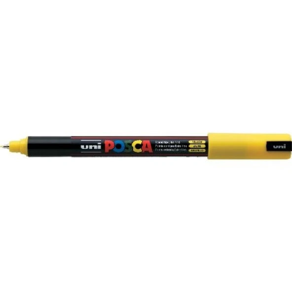 Uni Posca PC-1MR Boyama Markörü 0.7 mm SARI ürün görseli 1