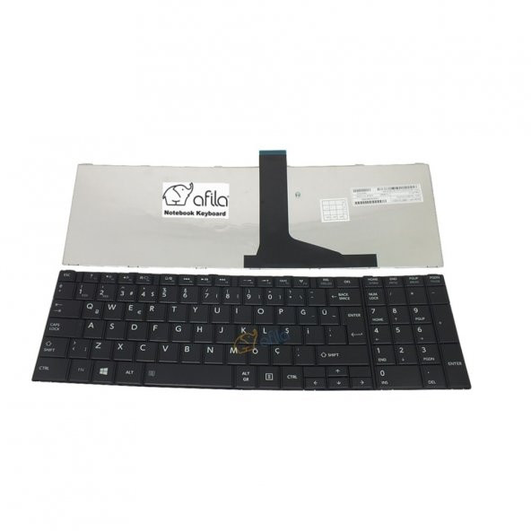 Toshiba Satellite C850-18z Notebook Klavyesi (Siyah TR) 2.Tip ürün görseli 1