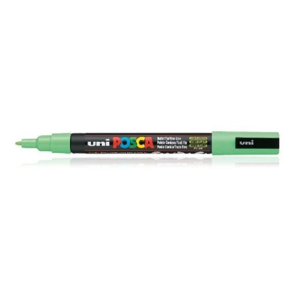 Uni Posca PC-3M Boyama Markörü 0.9-1.3 mm AÇIK YEŞİL ürün görseli 1