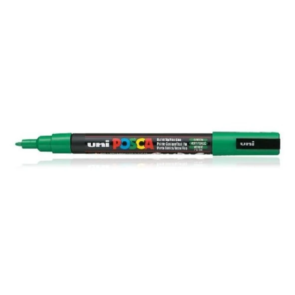 Uni Posca PC-3M Boyama Markörü 0.9-1.3 mm YEŞİL ürün görseli 1