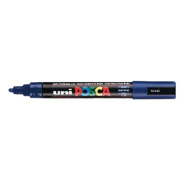 Uni Posca PC-5M Boyama Markörü 1.8-2.5 mm MAVİ ürün görseli 1