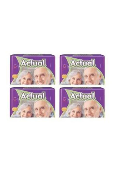 ACTUEL Actual Yetişkin Hasta Bezi 30'lu Tekstil Yüzey (LARGE) 120 Adet, ürün görseli 1