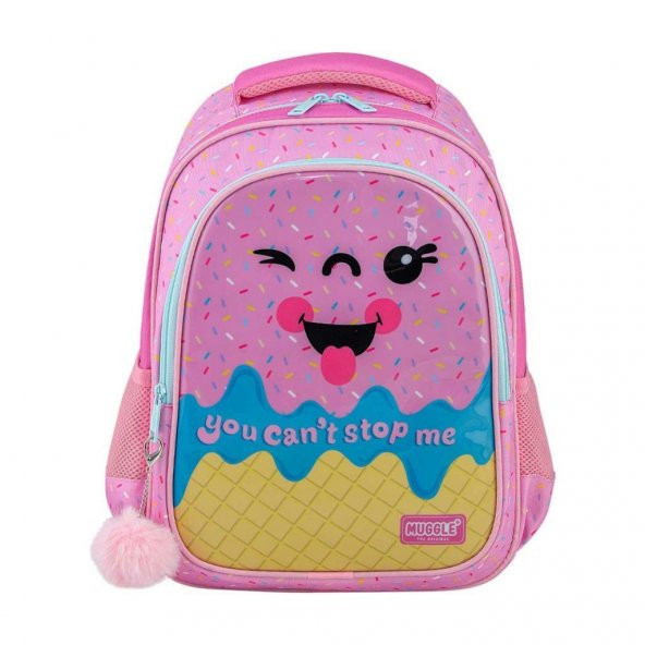 MIKRO OKUL CANTASI MUGGLE PINK ICE CREAM MU8652 ürün görseli 1