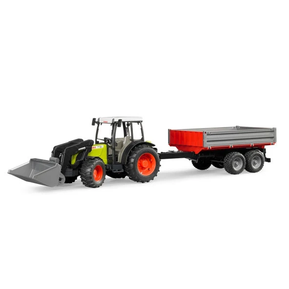 Bruder Claas Nectıs 267F Traktör ve Römork Oyuncak ürün görseli 1