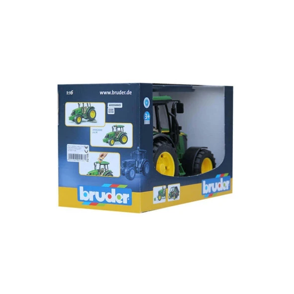 Bruder John Deere 5115M Traktör Oyuncak - Resim 7