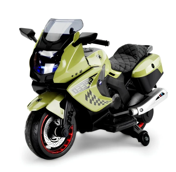 Baby2Go 2293 Speed Akülü Motorsiklet Yeşil ürün görseli 1