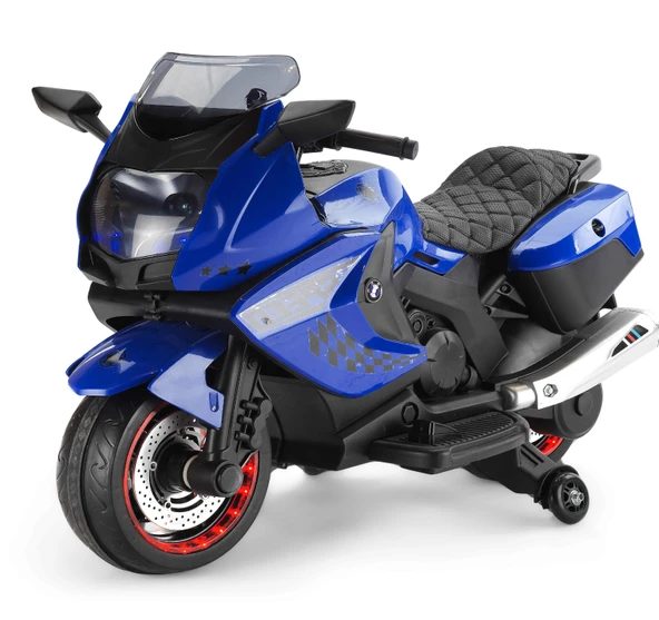 Baby2Go 2293 Speed Akülü Motorsiklet Mavi ürün görseli 1