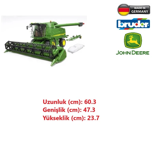 Bruder John Deere T670İ Oyuncak Biçerdöver - Resim 2