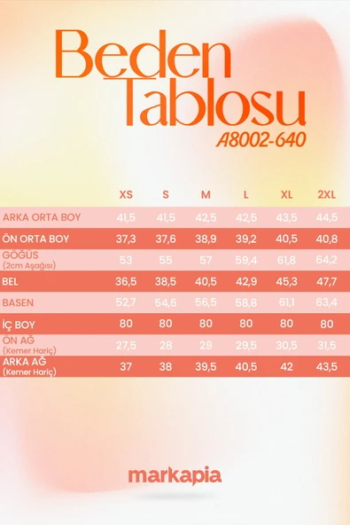 Kadın Oversize Jean Tulum Koyu Mavi - Resim 10