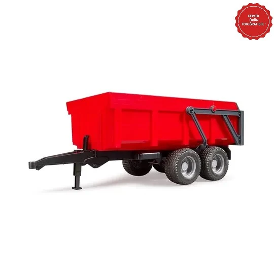 Bruder Kırmızı Damperli Oyuncak Römork ürün görseli 1