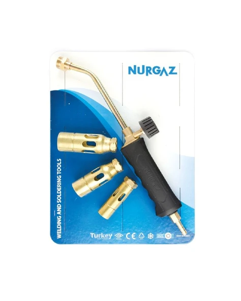 PROPAN TAV VE KAYNAK TAKIMI 22-28-32 MM PİRİNÇ BAŞLIKLI SET ürün görseli 1